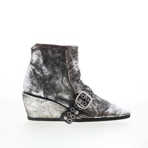 A.S. 98 Womens Maxie Silver Boots (NWT)